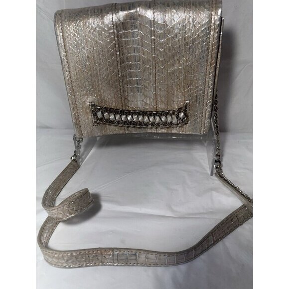 Ramy Brook Embossed Leather Crossbody Bag luxury - Picture 12 of 16